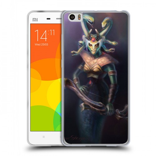 Дизайнерский силиконовый чехол для Xiaomi Mi Note Dota 2