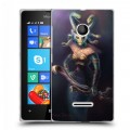 Дизайнерский пластиковый чехол для Microsoft Lumia 435 Dota 2