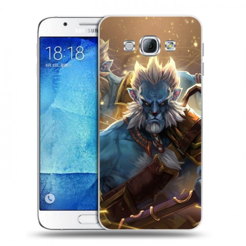 Дизайнерский пластиковый чехол для Samsung Galaxy A8 Dota 2