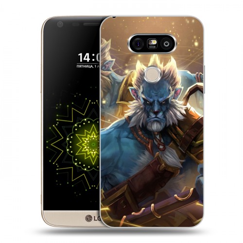 Дизайнерский пластиковый чехол для LG G5 Dota 2