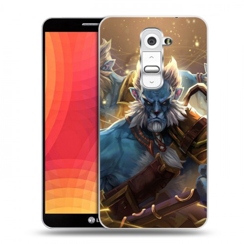 Дизайнерский пластиковый чехол для LG Optimus G2 Dota 2