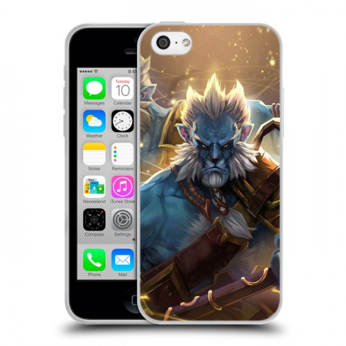 Дизайнерский пластиковый чехол для Iphone 5c Dota 2