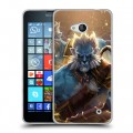 Дизайнерский пластиковый чехол для Microsoft Lumia 640 Dota 2