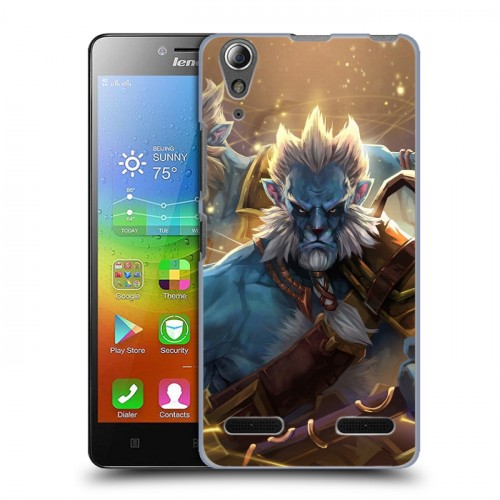 Дизайнерский пластиковый чехол для Lenovo A6000 Dota 2