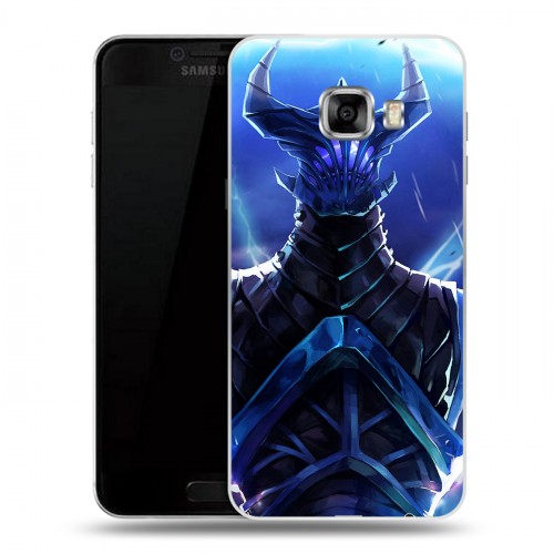 Дизайнерский пластиковый чехол для Samsung Galaxy C5 Dota 2