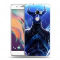 Дизайнерский пластиковый чехол для HTC One X10 Dota 2