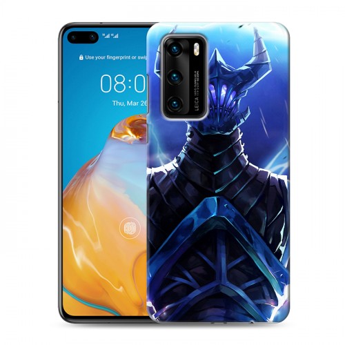 Дизайнерский пластиковый чехол для Huawei P40 Dota 2