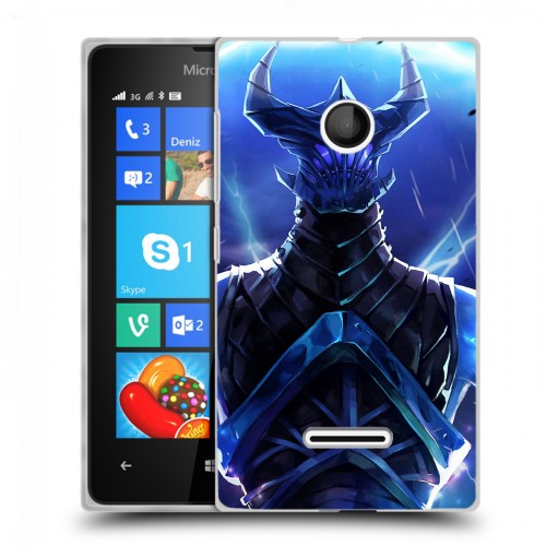 Дизайнерский пластиковый чехол для Microsoft Lumia 435 Dota 2