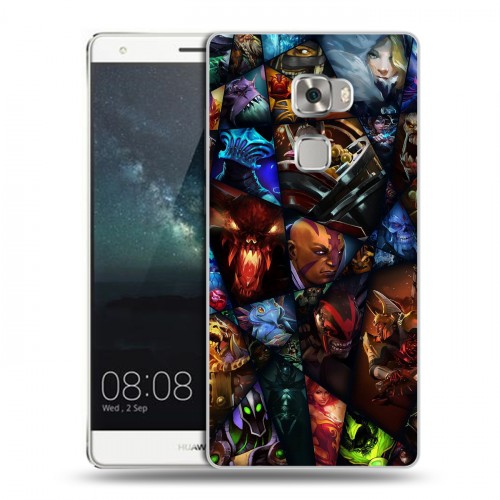 Дизайнерский пластиковый чехол для Huawei Mate S Dota 2