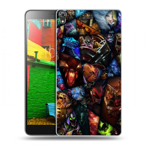 Дизайнерский силиконовый чехол для Lenovo Phab Dota 2