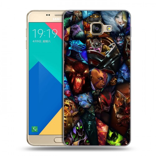 Дизайнерский силиконовый чехол для Samsung Galaxy A9 Dota 2