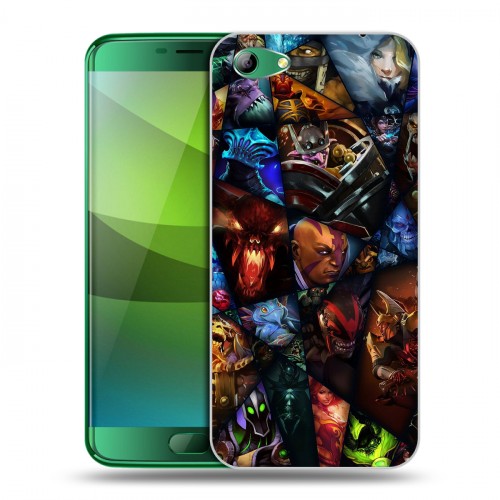 Дизайнерский силиконовый чехол для Elephone S7 Dota 2