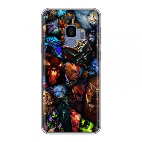 Дизайнерский пластиковый чехол для Samsung Galaxy S9 Dota 2