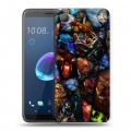 Дизайнерский пластиковый чехол для HTC Desire 12 Dota 2