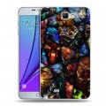 Дизайнерский пластиковый чехол для Samsung Galaxy Note 2 Dota 2