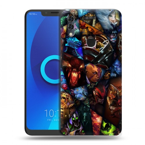 Дизайнерский силиконовый чехол для Alcatel 5V Dota 2