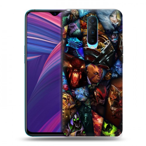 Дизайнерский пластиковый чехол для OPPO RX17 Pro Dota 2