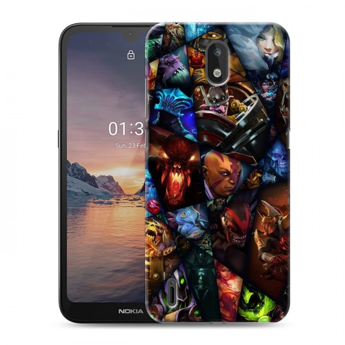 Дизайнерский силиконовый чехол для Nokia 1.3 Dota 2