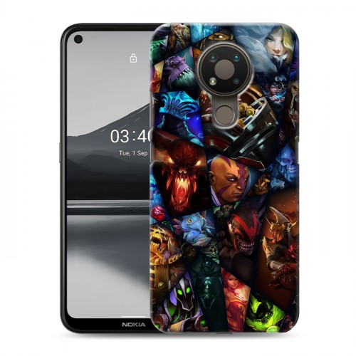 Дизайнерский силиконовый чехол для Nokia 3.4 Dota 2