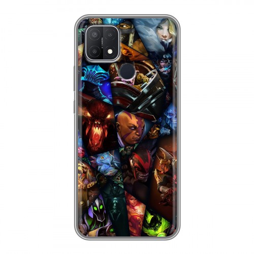 Дизайнерский силиконовый чехол для OPPO A15 Dota 2