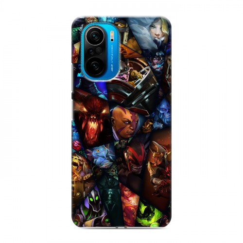 Дизайнерский силиконовый чехол для Xiaomi Poco F3 Dota 2