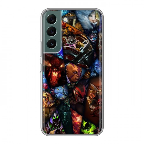 Дизайнерский силиконовый чехол для Samsung Galaxy S22 Dota 2