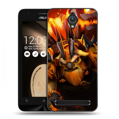 Дизайнерский пластиковый чехол для ASUS Zenfone Go Dota 2