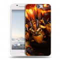 Дизайнерский пластиковый чехол для HTC One A9 Dota 2