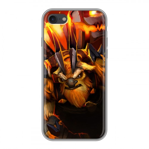 Дизайнерский силиконовый чехол для Iphone 7 Dota 2