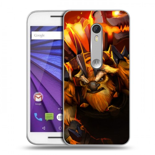 Дизайнерский пластиковый чехол для Lenovo Moto G Dota 2