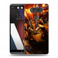 Дизайнерский пластиковый чехол для LG V20 Dota 2