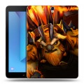 Дизайнерский силиконовый чехол для Samsung Galaxy Tab S3 Dota 2