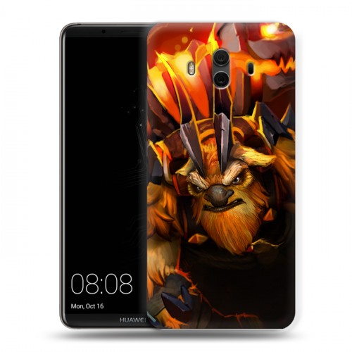 Дизайнерский пластиковый чехол для Huawei Mate 10 Dota 2