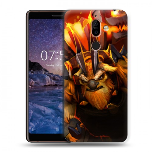 Дизайнерский пластиковый чехол для Nokia 7 Plus Dota 2