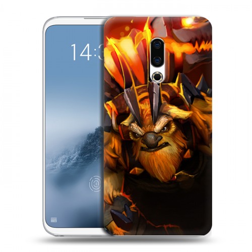 Дизайнерский силиконовый чехол для Meizu 16th Plus Dota 2