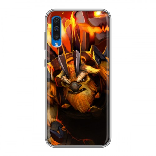 Дизайнерский силиконовый чехол для Samsung Galaxy A50 Dota 2