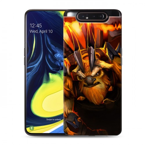 Дизайнерский пластиковый чехол для Samsung Galaxy A80 Dota 2