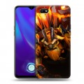 Дизайнерский силиконовый с усиленными углами чехол для OPPO A1k Dota 2