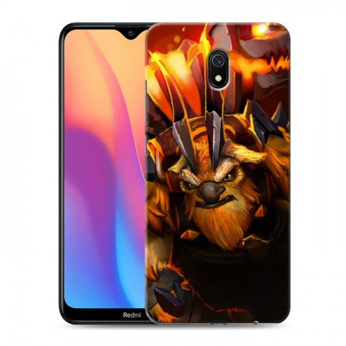 Дизайнерский силиконовый с усиленными углами чехол для Xiaomi RedMi 8A Dota 2