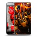 Дизайнерский пластиковый чехол для LG Optimus G Dota 2