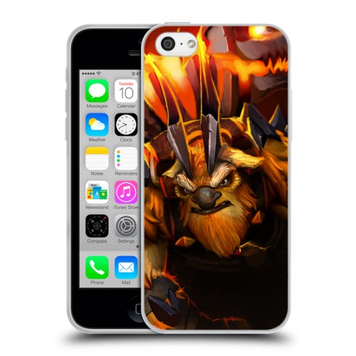 Дизайнерский пластиковый чехол для Iphone 5c Dota 2