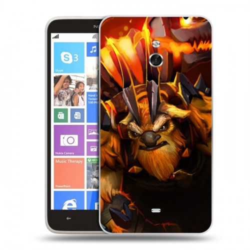 Дизайнерский пластиковый чехол для Nokia Lumia 1320 Dota 2