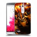 Дизайнерский пластиковый чехол для LG G3 (Dual-LTE) Dota 2