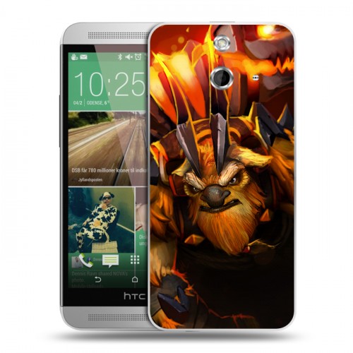 Дизайнерский пластиковый чехол для HTC One E8 Dota 2