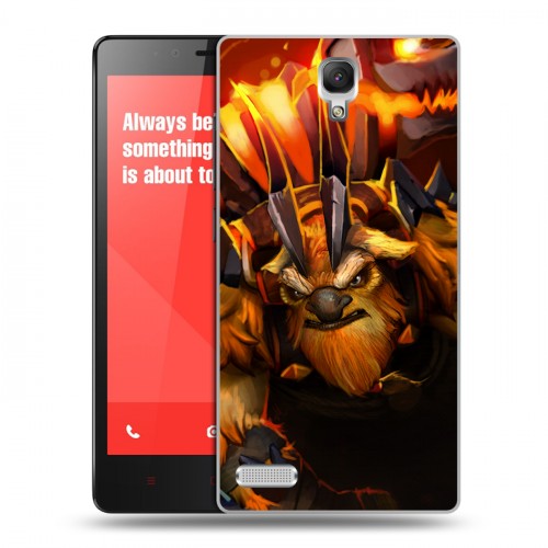 Дизайнерский пластиковый чехол для Xiaomi RedMi Note Dota 2