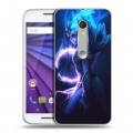 Дизайнерский пластиковый чехол для Lenovo Moto G Dota 2