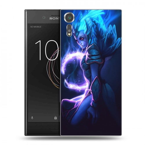 Дизайнерский пластиковый чехол для Sony Xperia XZs Dota 2