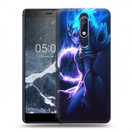 Дизайнерский пластиковый чехол для Nokia 5.1 Dota 2