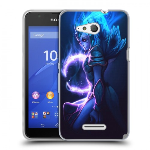 Дизайнерский пластиковый чехол для Sony Xperia E4g Dota 2