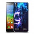 Дизайнерский пластиковый чехол для Lenovo A6000 Dota 2